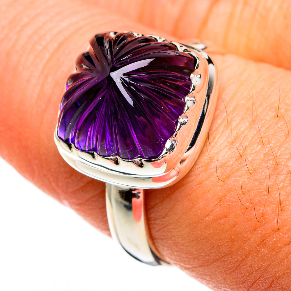 Amethyst Rings handcrafted by Ana Silver Co - RING78289