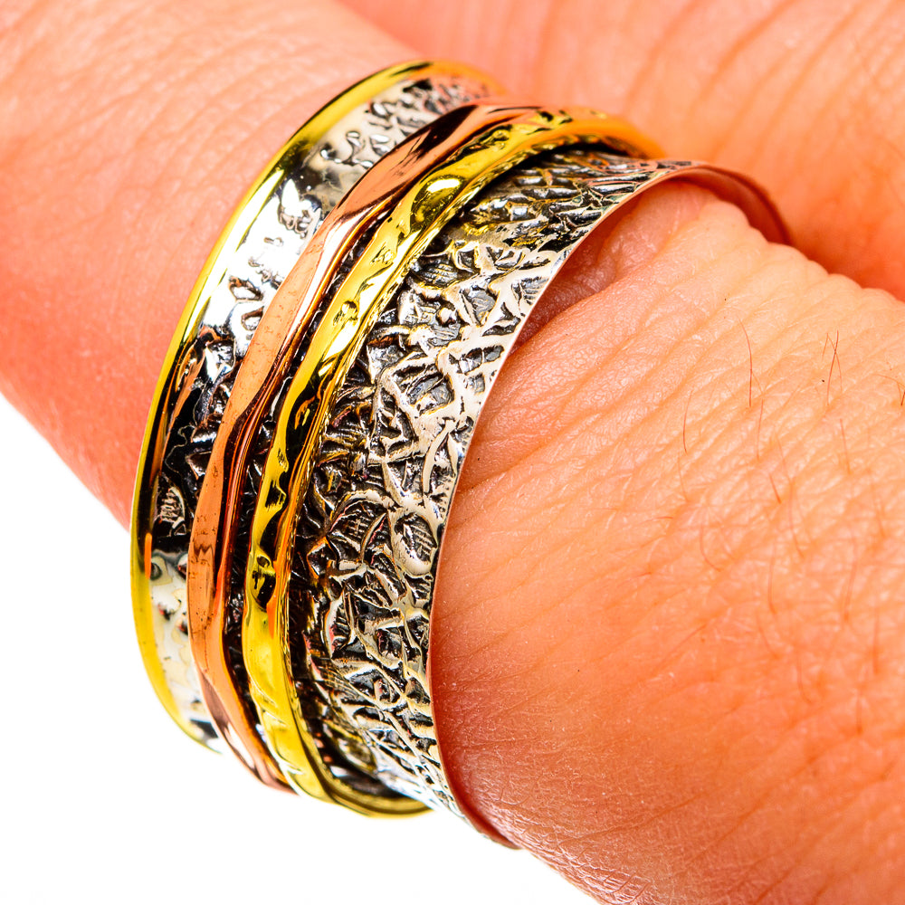 Meditation Spinner Rings handcrafted by Ana Silver Co - RING78291