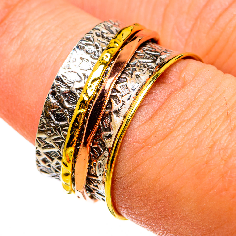 Meditation Spinner Rings handcrafted by Ana Silver Co - RING78293