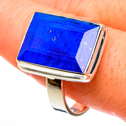 Lapis Lazuli Rings handcrafted by Ana Silver Co - RING78302