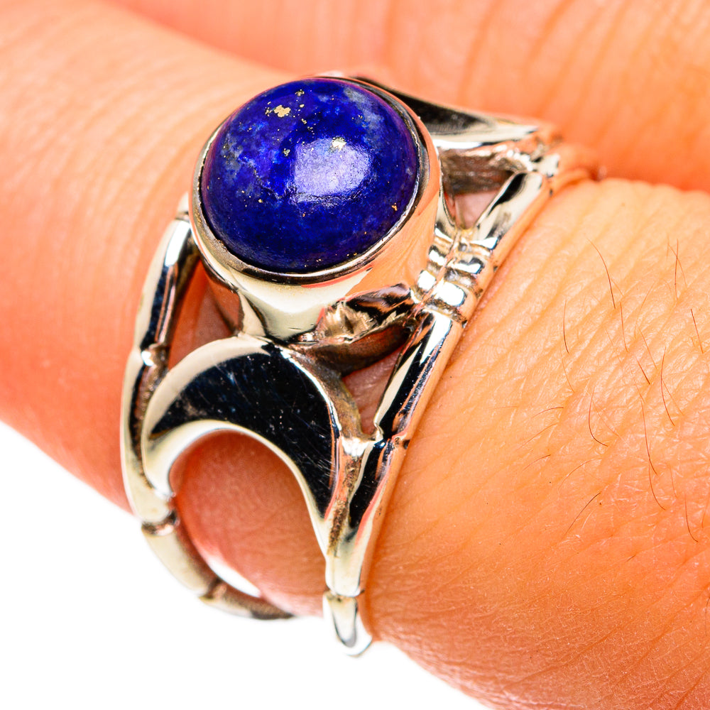 Lapis Lazuli Rings handcrafted by Ana Silver Co - RING78303