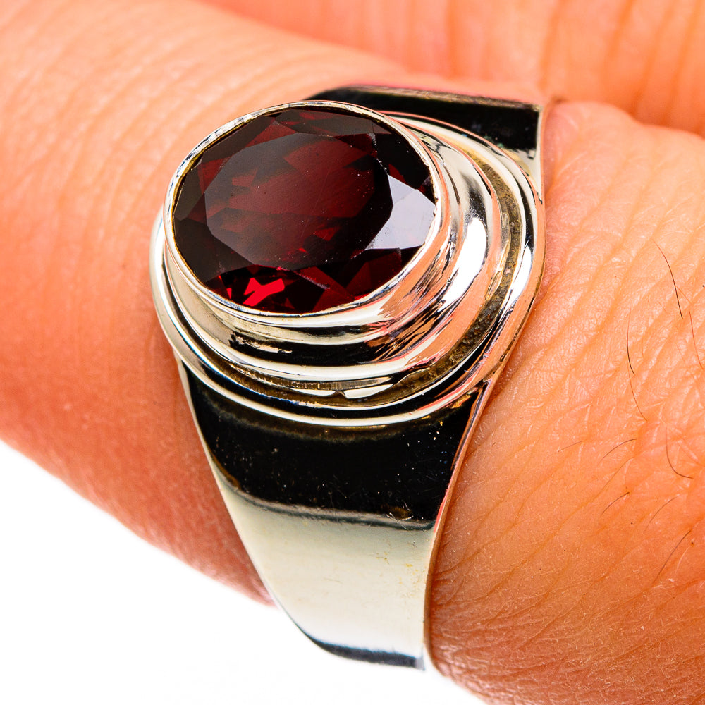 Garnet Rings handcrafted by Ana Silver Co - RING78313