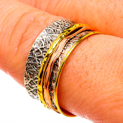 Meditation Spinner Rings handcrafted by Ana Silver Co - RING78316