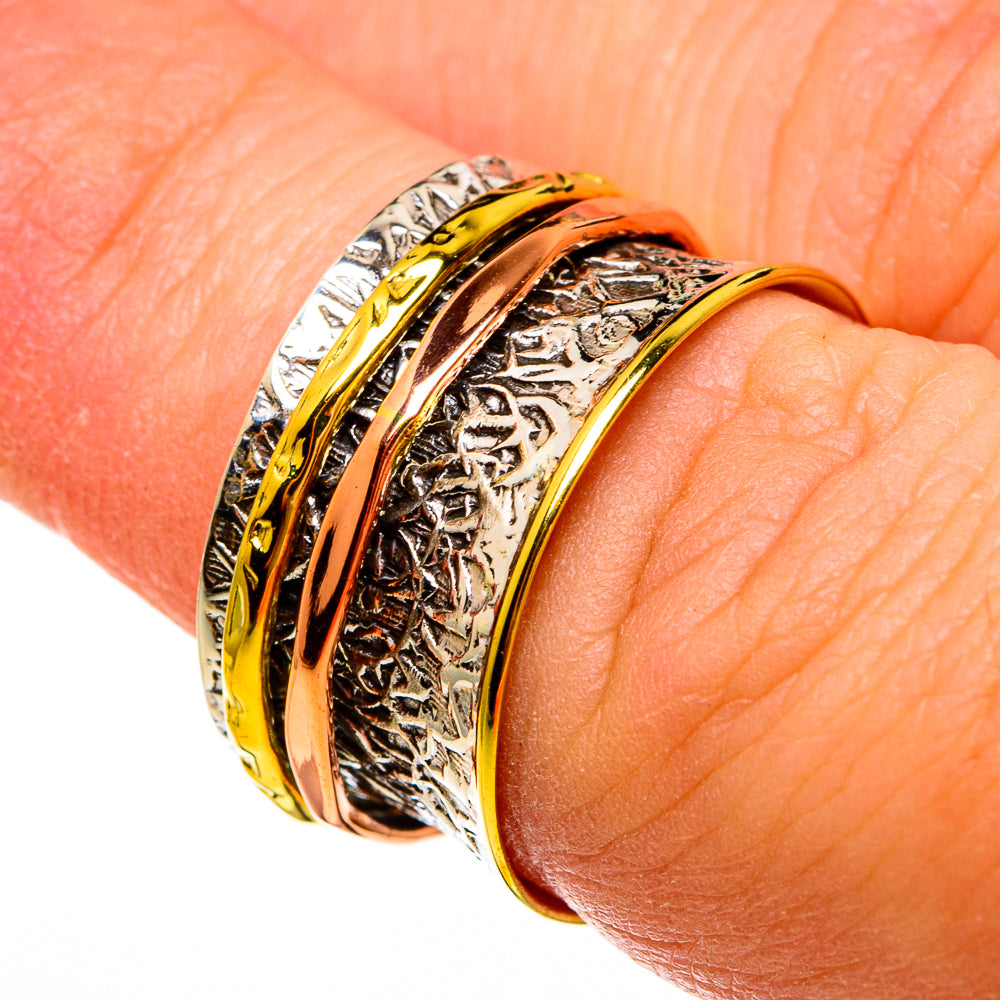 Meditation Spinner Rings handcrafted by Ana Silver Co - RING78318