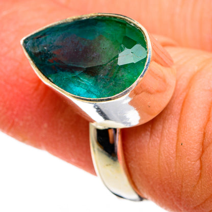 Green Fluorite Rings handcrafted by Ana Silver Co - RING78330