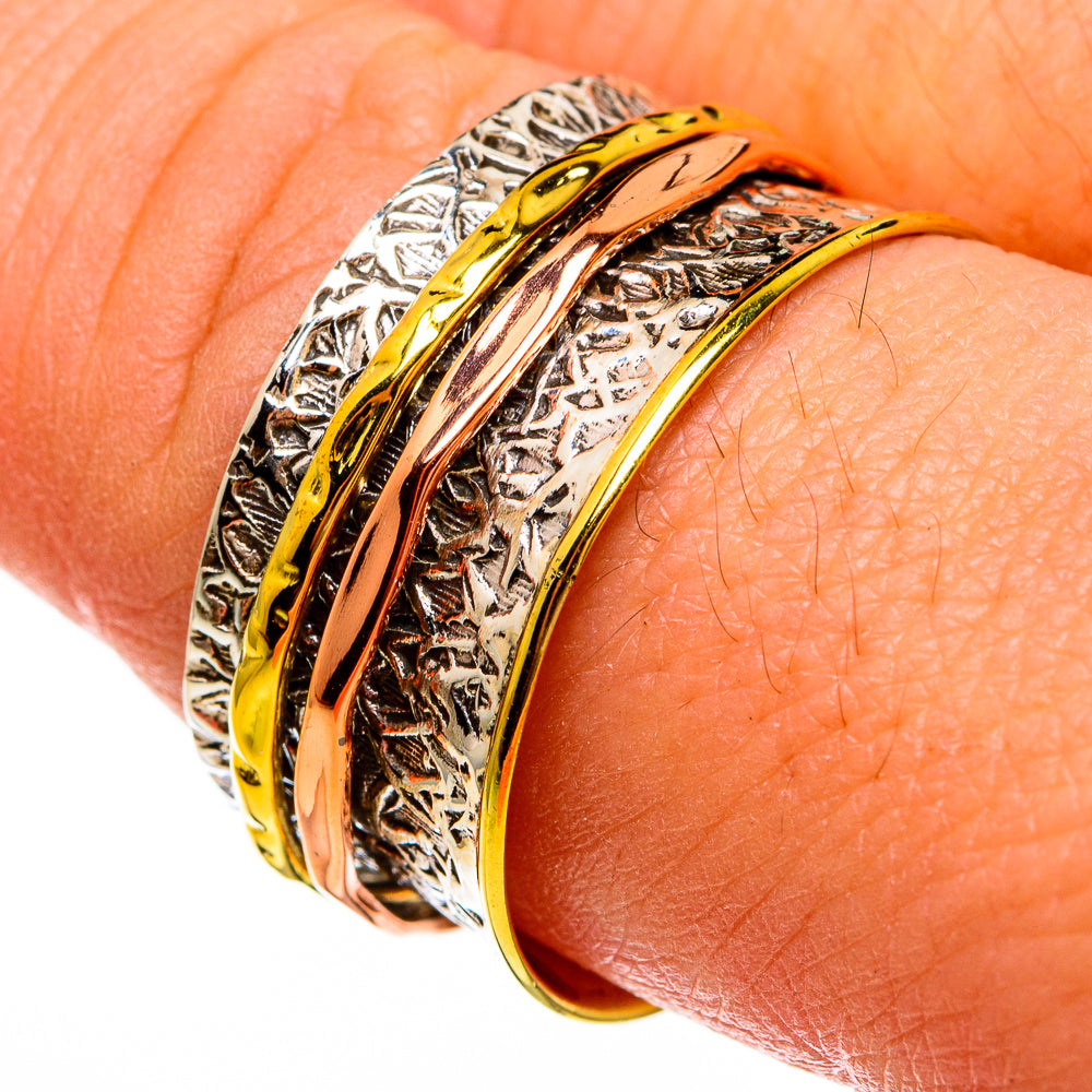 Meditation Spinner Rings handcrafted by Ana Silver Co - RING78340