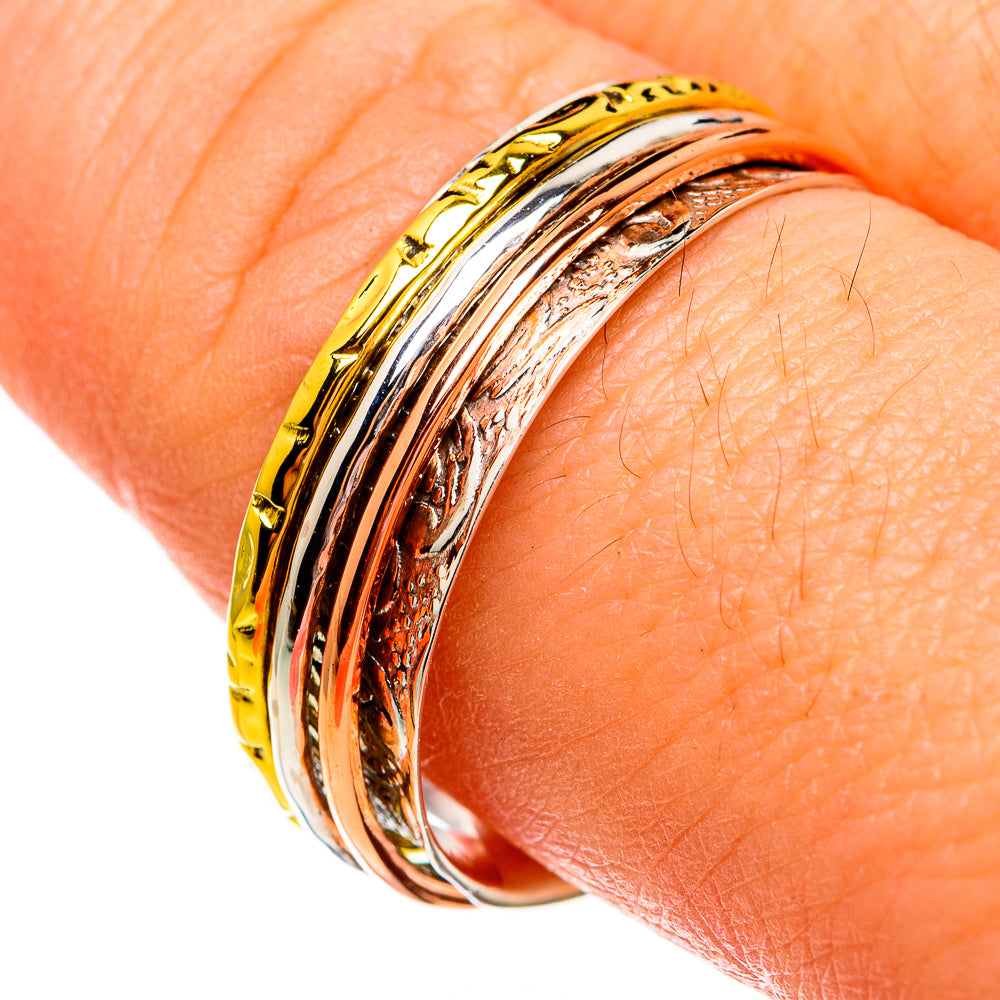 Meditation Spinner Rings handcrafted by Ana Silver Co - RING78341