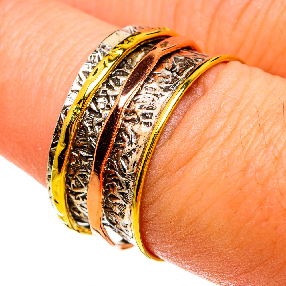 Meditation Spinner Rings handcrafted by Ana Silver Co - RING78342