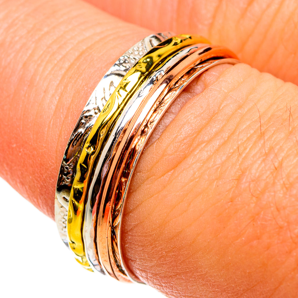 Meditation Spinner Rings handcrafted by Ana Silver Co - RING78343