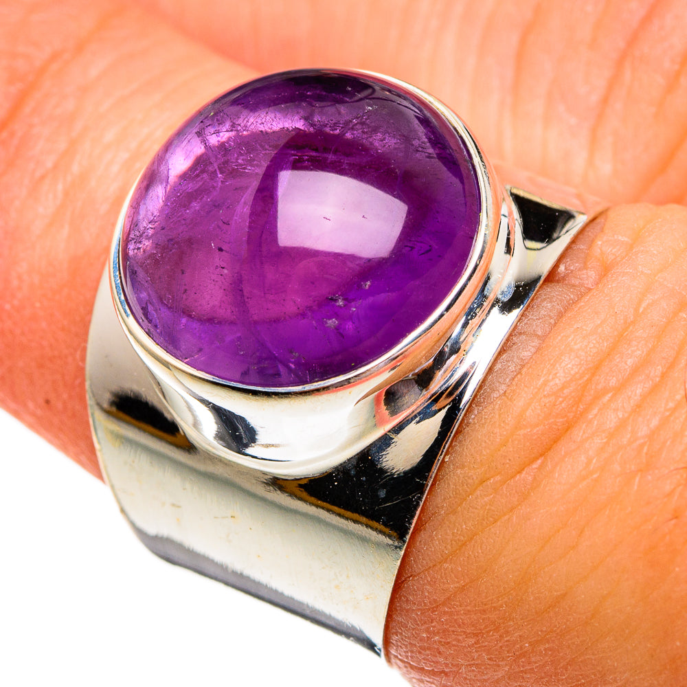 Amethyst Rings handcrafted by Ana Silver Co - RING78360