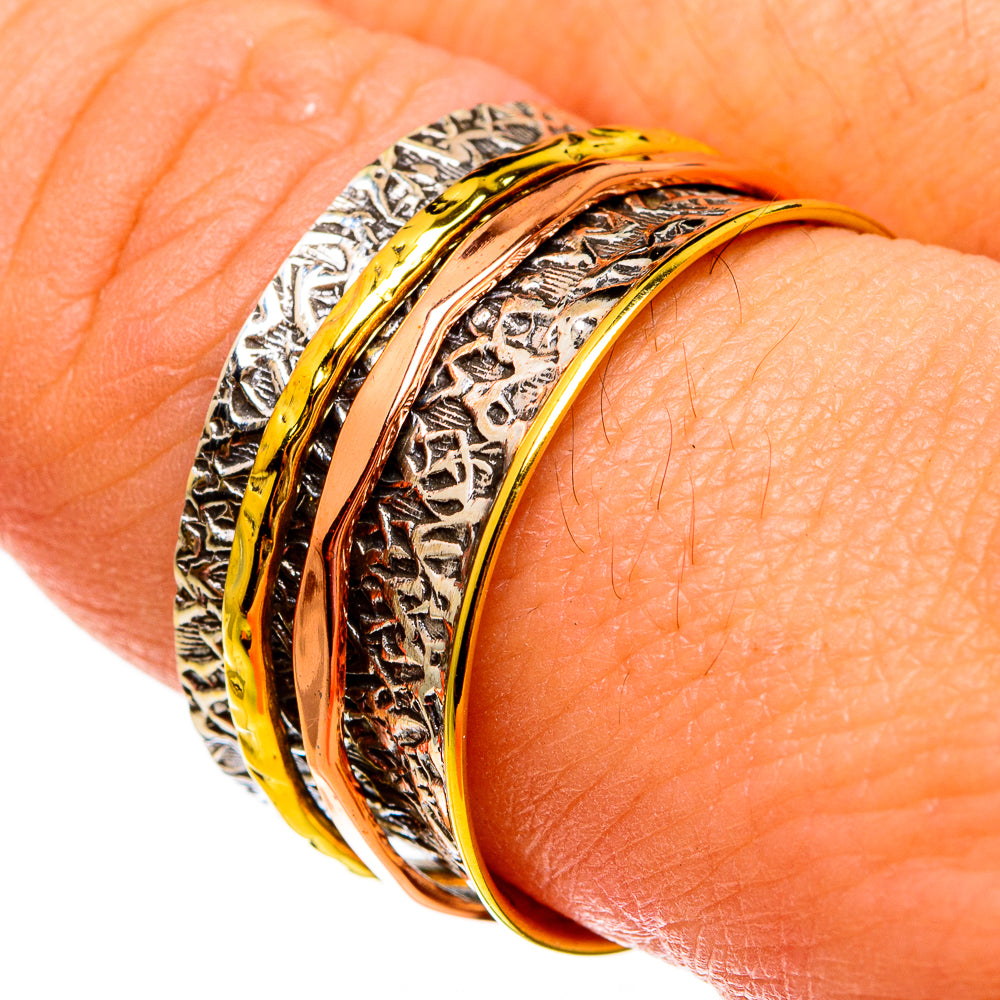 Meditation Spinner Rings handcrafted by Ana Silver Co - RING78361