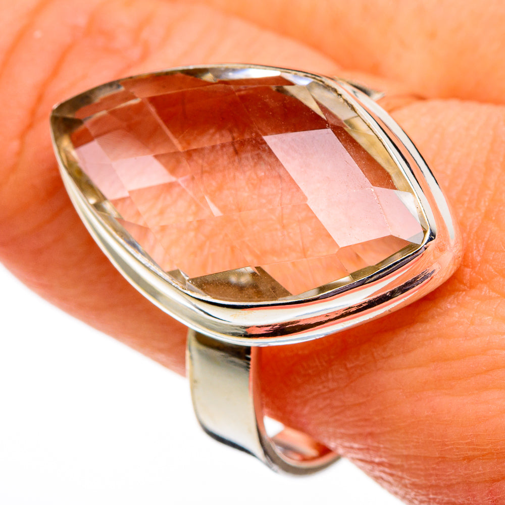 White Quartz Rings handcrafted by Ana Silver Co - RING78366