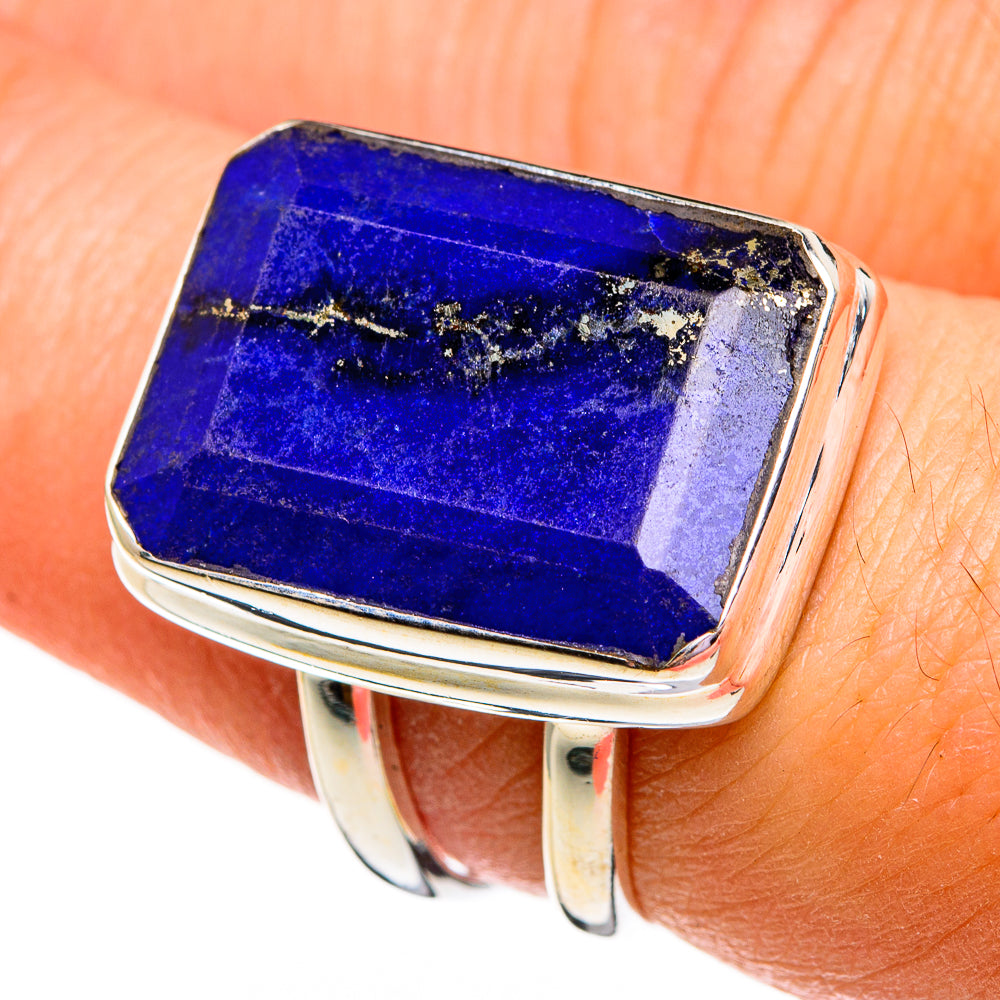 Lapis Lazuli Rings handcrafted by Ana Silver Co - RING78369
