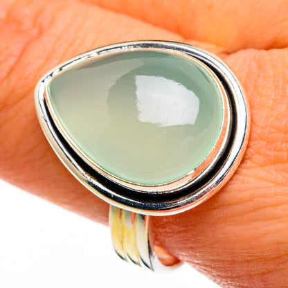 Prehnite Rings handcrafted by Ana Silver Co - RING78372