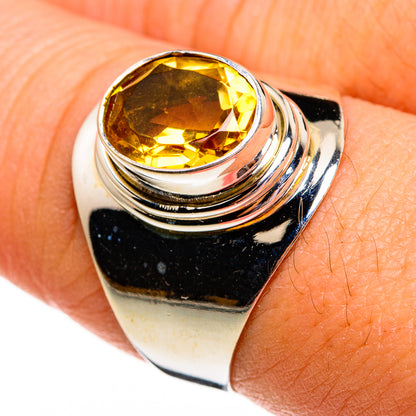 Citrine Rings handcrafted by Ana Silver Co - RING78374