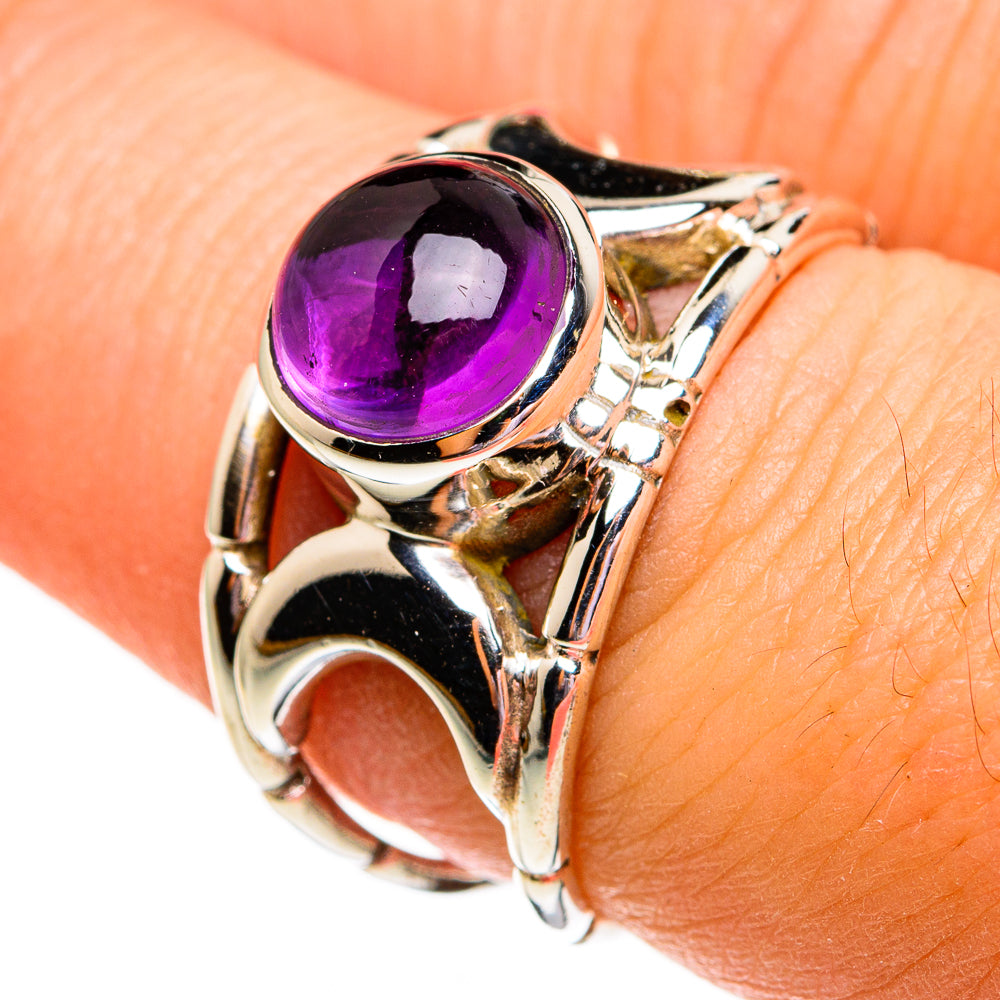 Amethyst Rings handcrafted by Ana Silver Co - RING78380