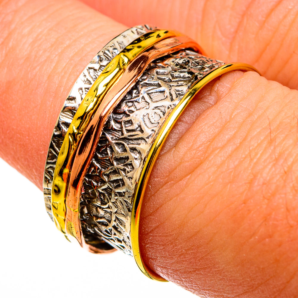 Meditation Spinner Rings handcrafted by Ana Silver Co - RING78384