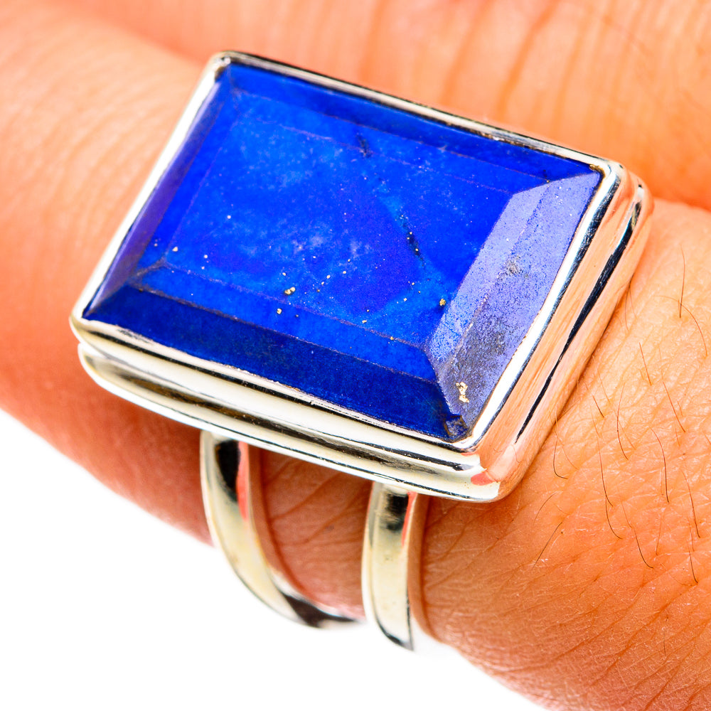 Lapis Lazuli Rings handcrafted by Ana Silver Co - RING78394