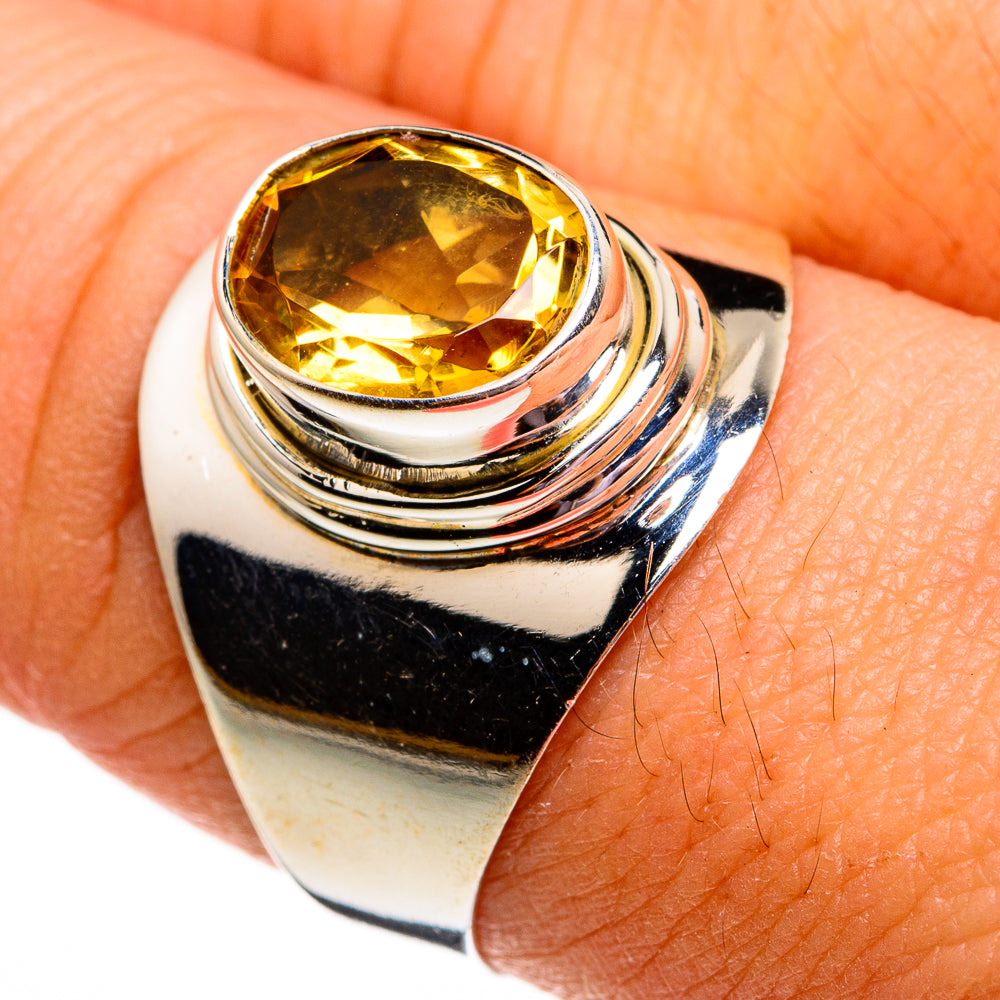 Citrine Rings handcrafted by Ana Silver Co - RING78397