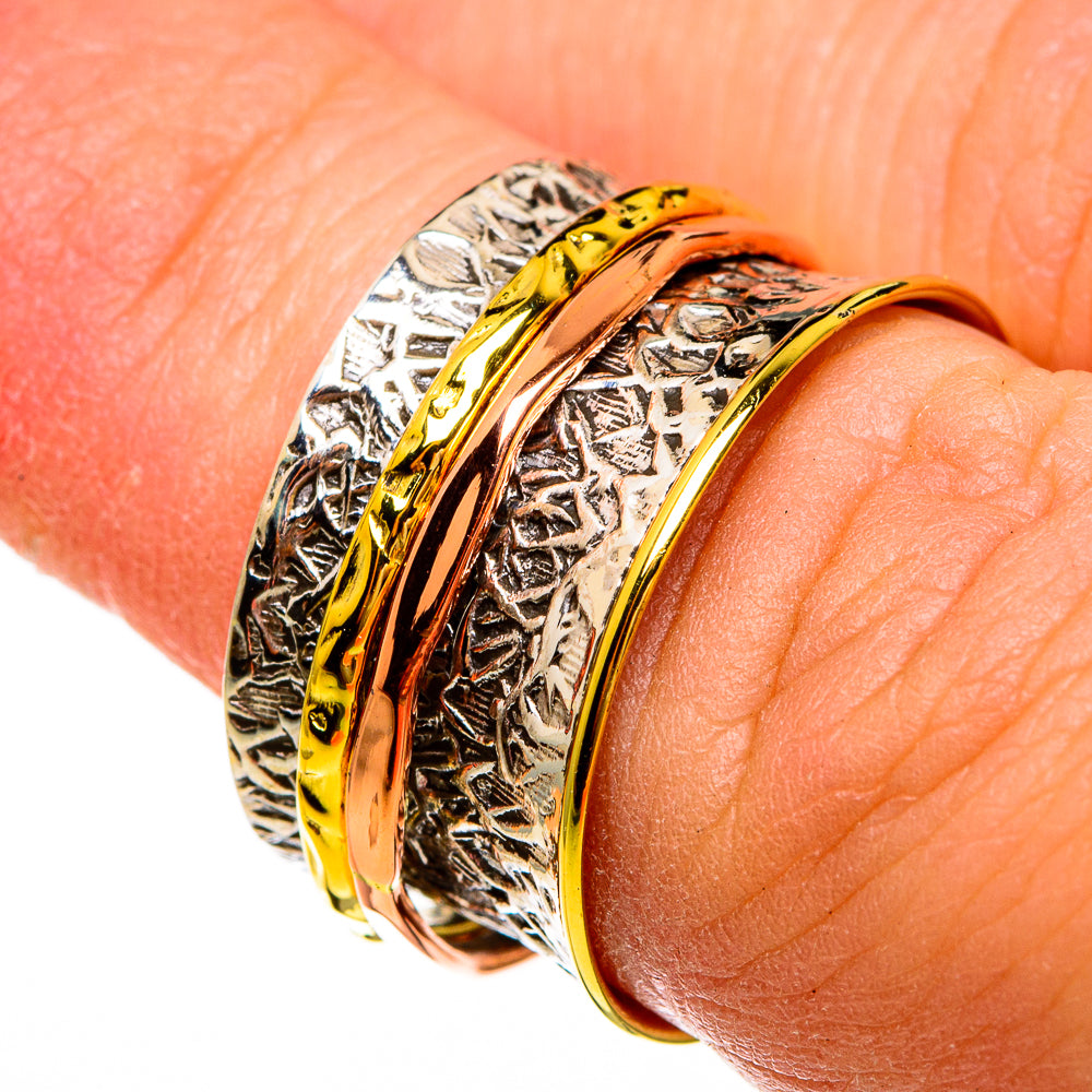 Meditation Spinner Rings handcrafted by Ana Silver Co - RING78403