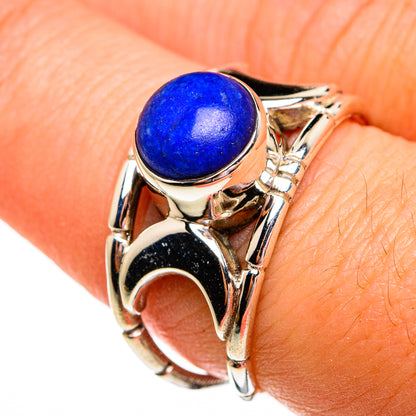 Lapis Lazuli Rings handcrafted by Ana Silver Co - RING78411