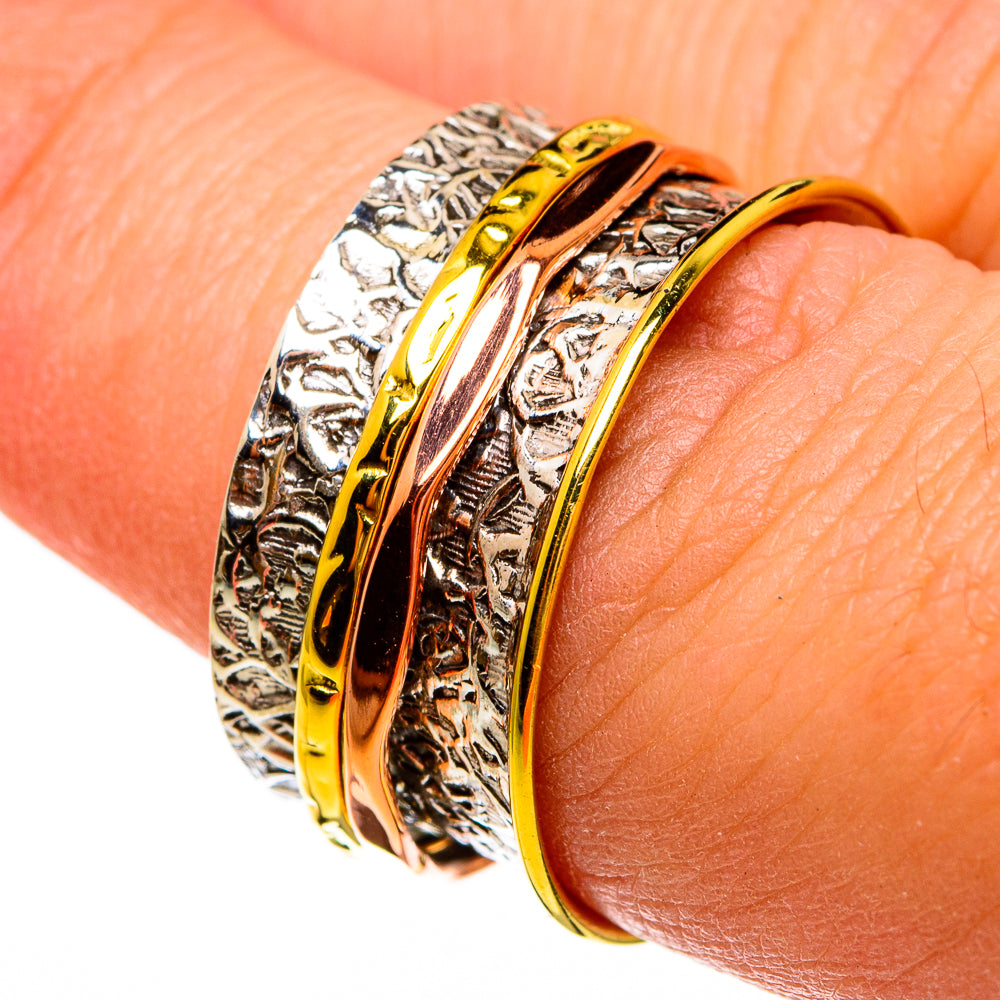 Meditation Spinner Rings handcrafted by Ana Silver Co - RING78421