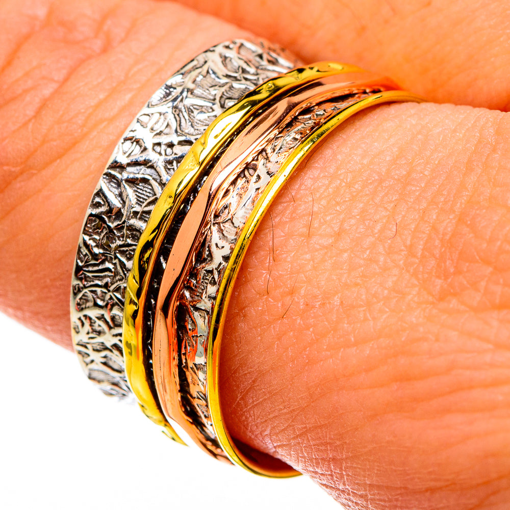 Meditation Spinner Rings handcrafted by Ana Silver Co - RING78443