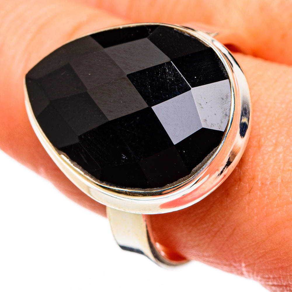 Black Onyx Rings handcrafted by Ana Silver Co - RING78447