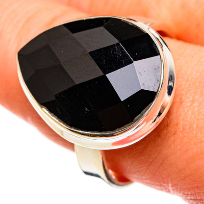 Black Onyx Rings handcrafted by Ana Silver Co - RING78447