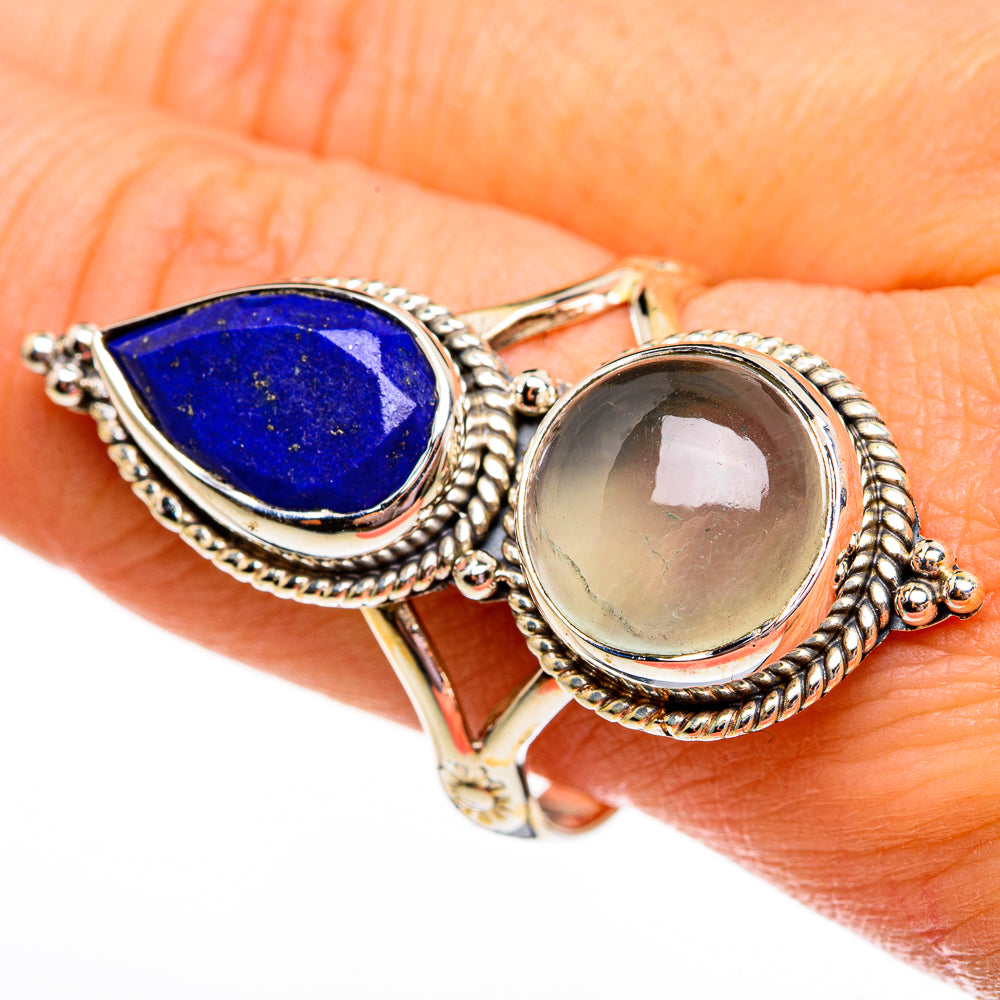 Lapis Lazuli Rings handcrafted by Ana Silver Co - RING78453