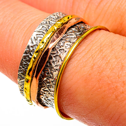 Meditation Spinner Rings handcrafted by Ana Silver Co - RING78459