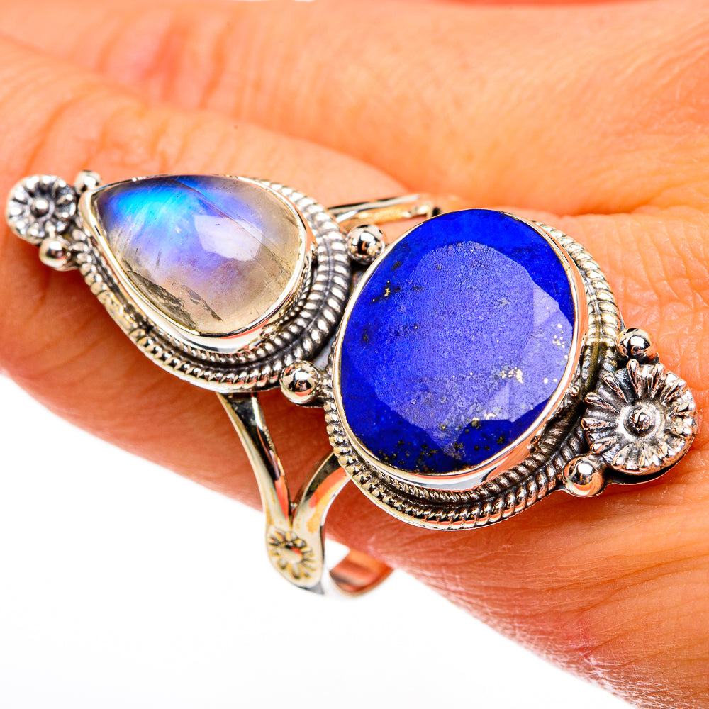 Lapis Lazuli Rings handcrafted by Ana Silver Co - RING78462