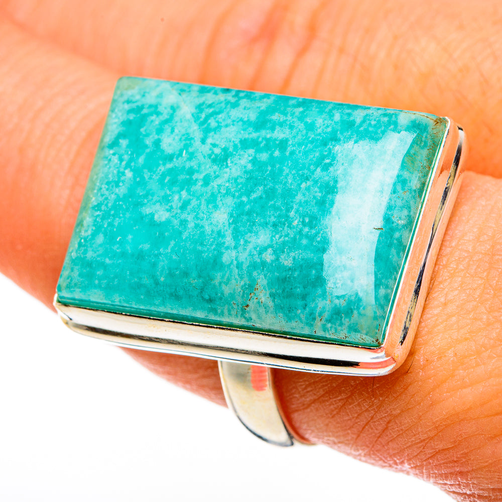 Amazonite Rings handcrafted by Ana Silver Co - RING78471