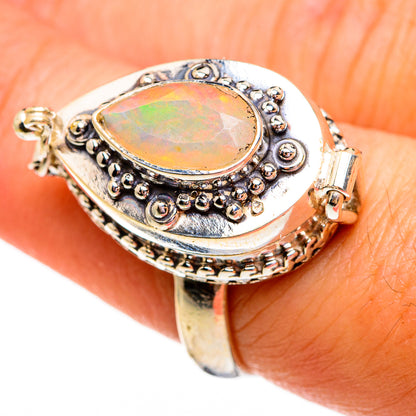 Ethiopian Opal Rings handcrafted by Ana Silver Co - RING78488