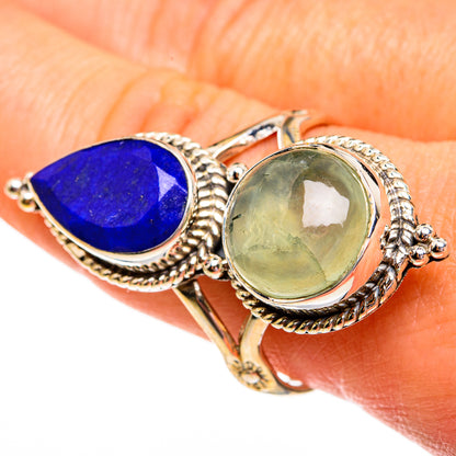 Prehnite Rings handcrafted by Ana Silver Co - RING78493