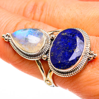 Lapis Lazuli Rings handcrafted by Ana Silver Co - RING78496