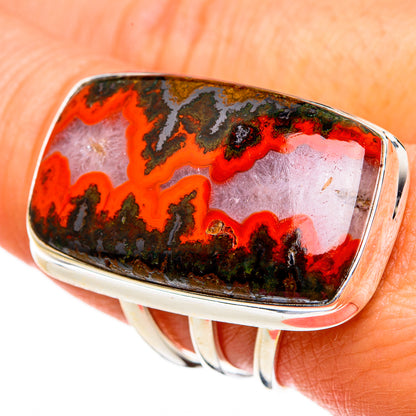 Moroccan Agate Rings handcrafted by Ana Silver Co - RING78506