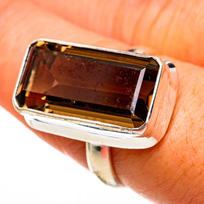 Smoky Quartz Rings handcrafted by Ana Silver Co - RING78509