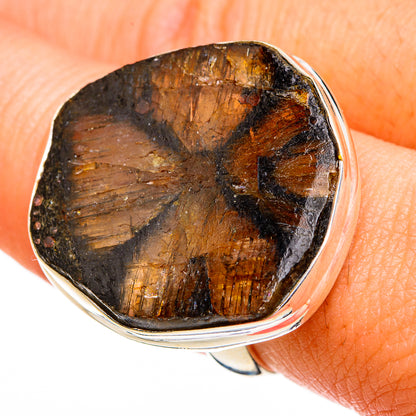 Chiastolite Rings handcrafted by Ana Silver Co - RING78513