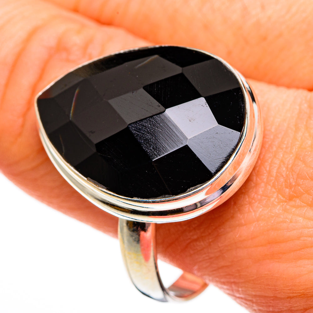 Black Onyx Rings handcrafted by Ana Silver Co - RING78520