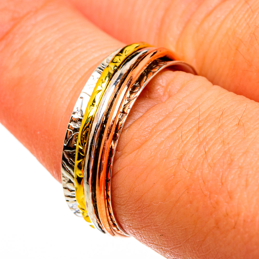 Meditation Spinner Rings handcrafted by Ana Silver Co - RING78534