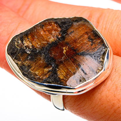 Chiastolite Rings handcrafted by Ana Silver Co - RING78548