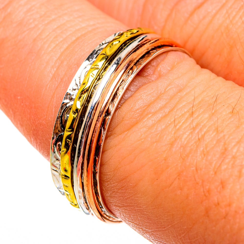 Meditation Spinner Rings handcrafted by Ana Silver Co - RING78568