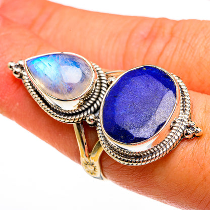 Lapis Lazuli Rings handcrafted by Ana Silver Co - RING78573