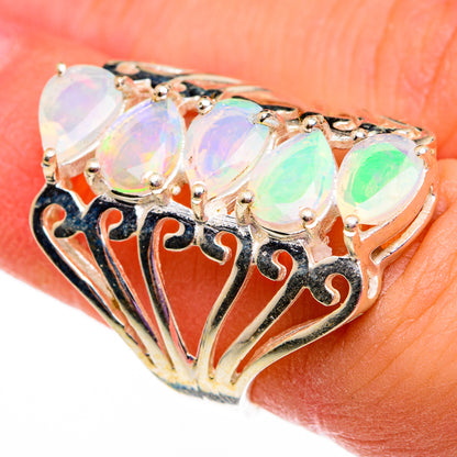 Green Amethyst Rings handcrafted by Ana Silver Co - RING78594
