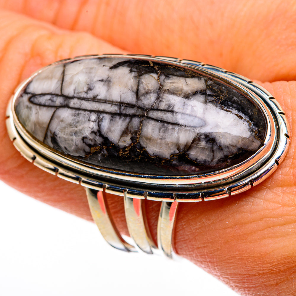 Orthoceras Fossil Rings handcrafted by Ana Silver Co - RING78595