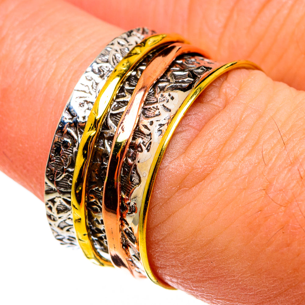 Meditation Spinner Rings handcrafted by Ana Silver Co - RING78597