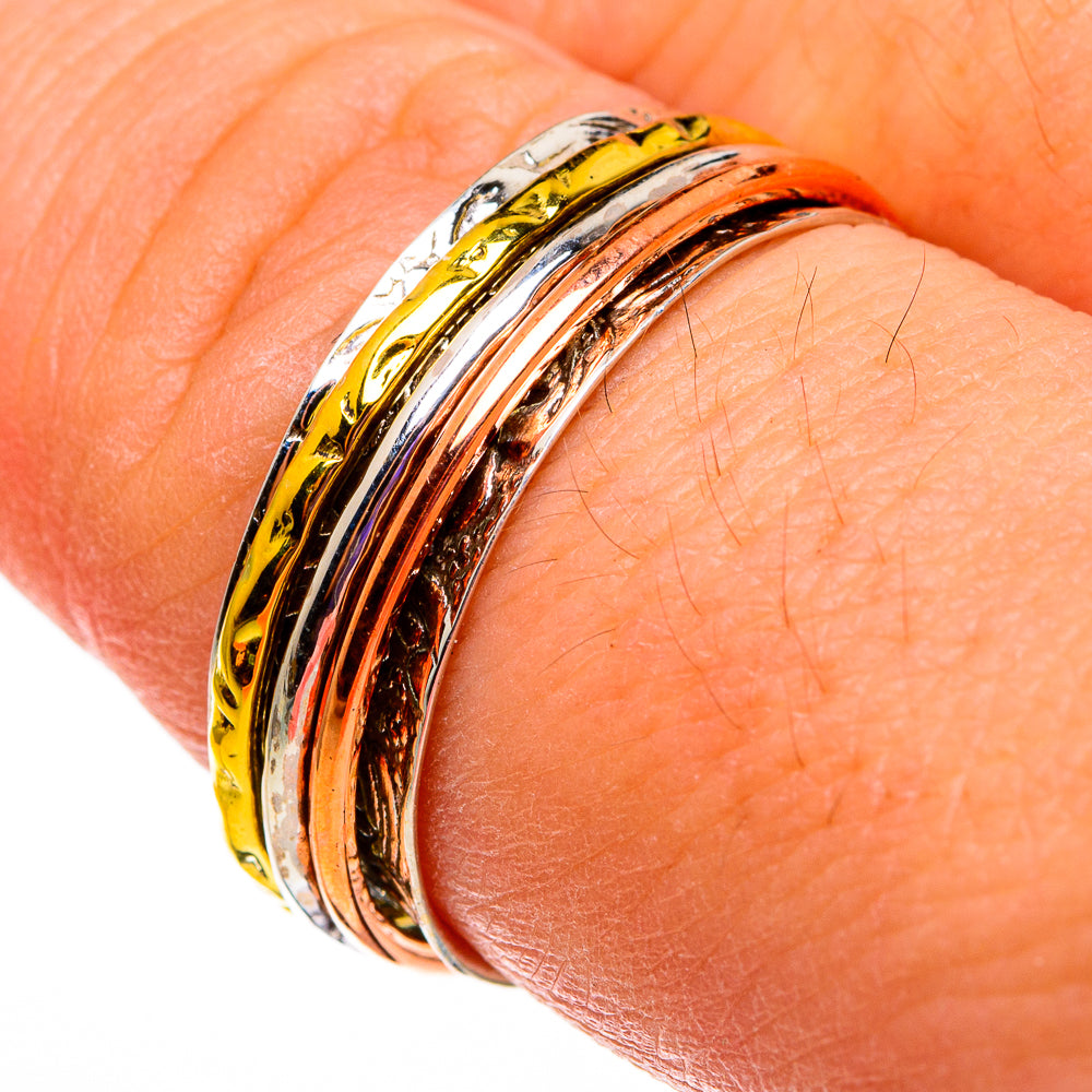 Meditation Spinner Rings handcrafted by Ana Silver Co - RING78598