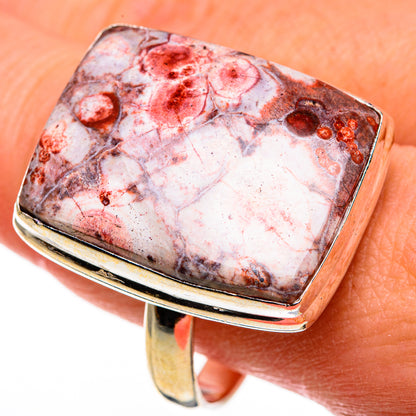 Poppy Jasper Rings handcrafted by Ana Silver Co - RING78609