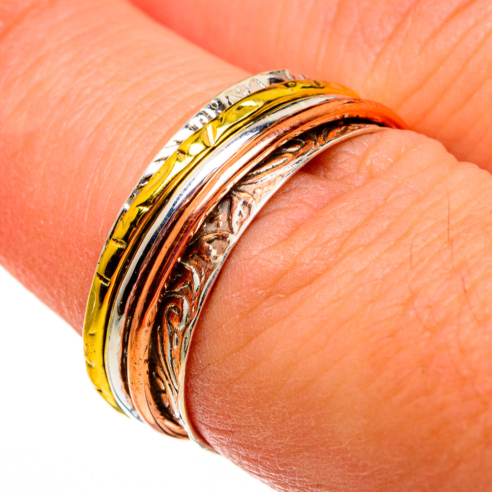 Meditation Spinner Rings handcrafted by Ana Silver Co - RING78624